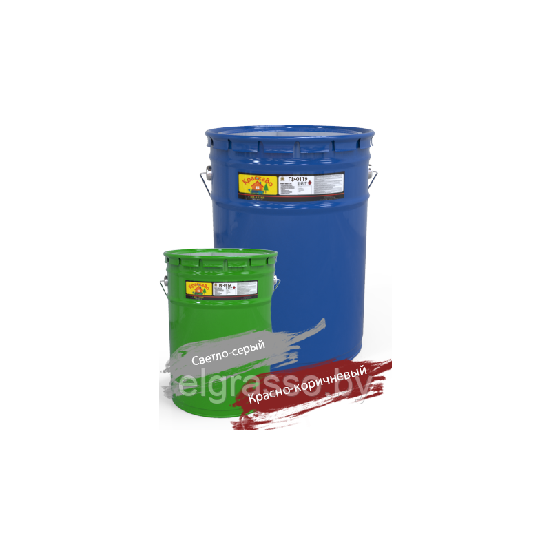 Грунтовка ГФ-0119 серая, 25 кг